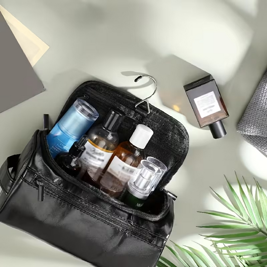 Toiletry Bag Large Capacity Lightweight Foldable Design