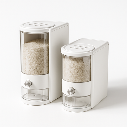 Premium Rice Container with Measuring Cup