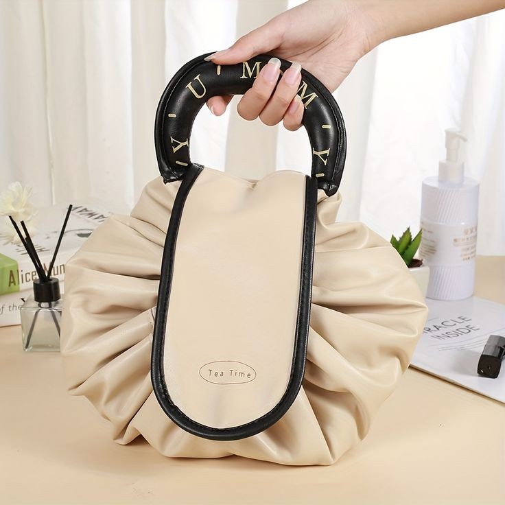 Lazy Girl High-Grade Drawstring Cosmetic Bag