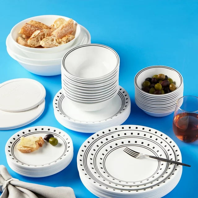 Corelle City Block 18-Piece Dinnerware Set