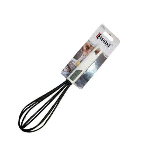 ELEGANT NYLON MEDIUM WHISK – HEAT-RESISTANT NON-STICK WHISK FOR MIXING AND BEATING