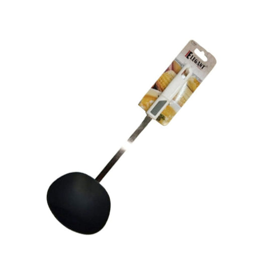 ELEGANT NYLON SOUP LADLE – HEAT-RESISTANT NON-STICK COOKING LADLE FOR SERVING SOUPS & SAUCES E7806