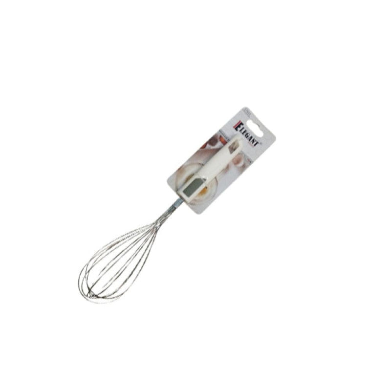 ELEGANT SS MEDIUM WHISK – STAINLESS STEEL WHISK FOR MIXING AND BEATING