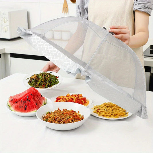Net Food Cover, Foldable Vegetable Cover, Large Food Cover, Dust-proof Cover
