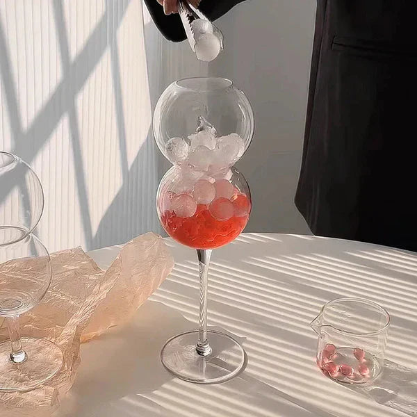 Bubble Ball Cocktail Glass Large