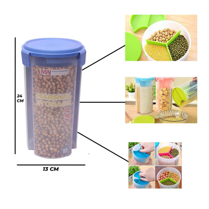 Kitchen Storage Jar – Airtight Food Container with Modern Design (Each)