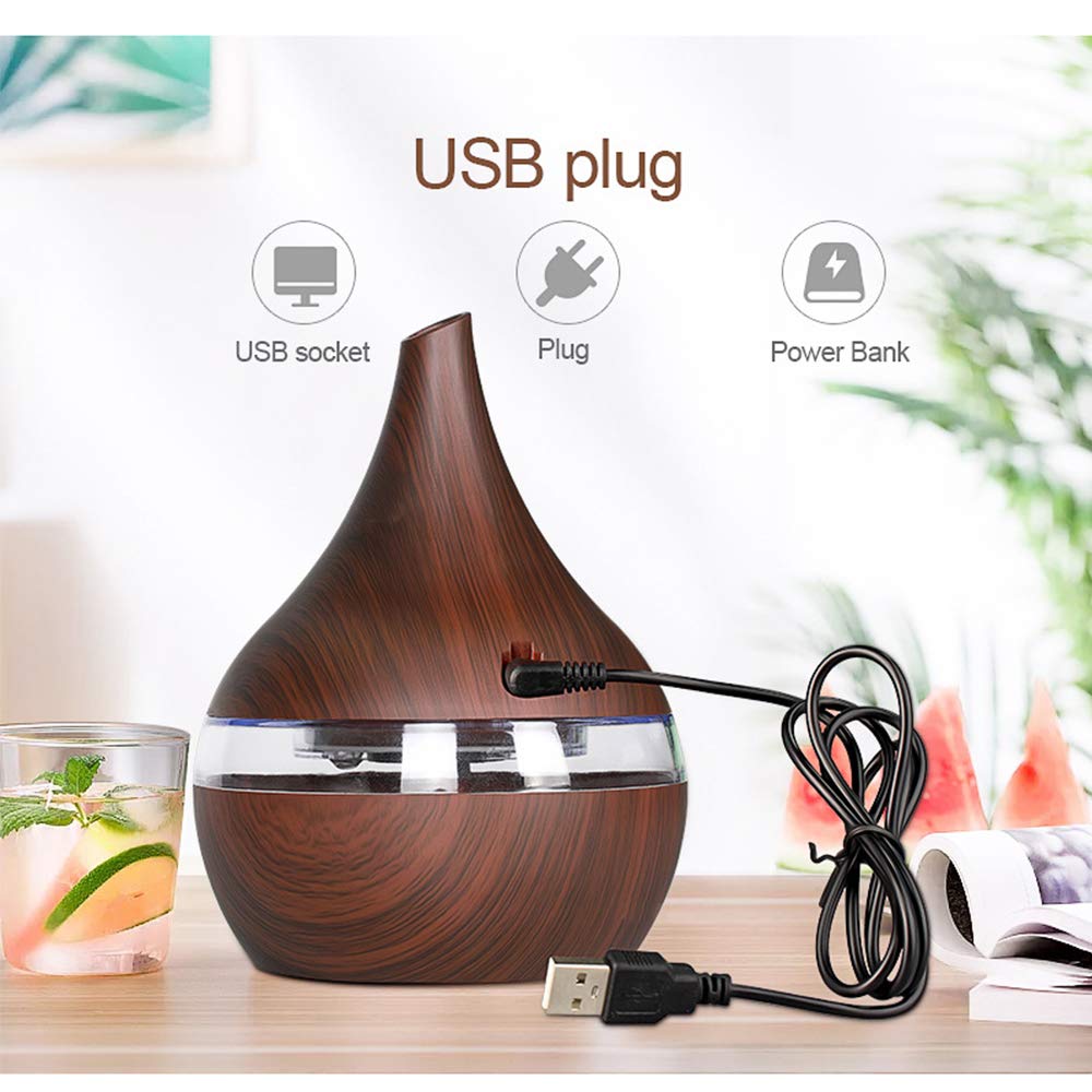 Quiet Wood Grain Humidifier