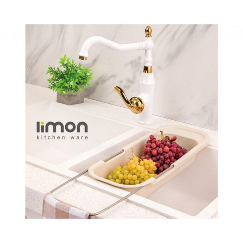Limon Multipurpose Sink Drain Basket (1906) – Adjustable Kitchen Organizer | Adornia.pk
