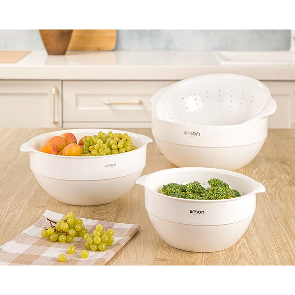 Limon Bowl & Colander Large Size