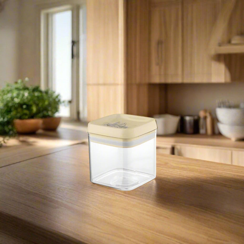 Limon Multi-Use Square Airtight Jar – Durable Food Storage Container for Kitchen & Pantry | Adornia.pk