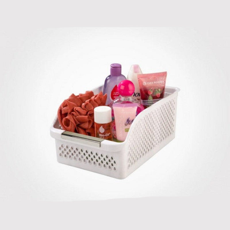 Limon Multipurpose Organizer Basket – Versatile Storage Solution for Kitchen, Bathroom & Home | Adornia.pk