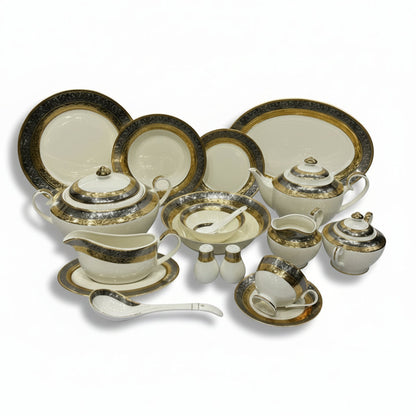 Yamasen Japan Dinner Set of 75 Pieces – 8-Person Serving 103 Pieces – 12-Person Serving