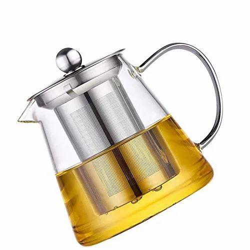 Transparent Fire Proof Glass Kettle