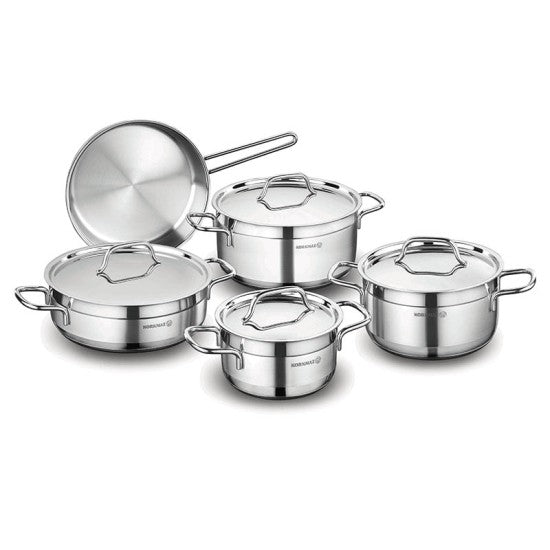 Korkmaz A1660 Alfa 9 Pcs. Cookware Set