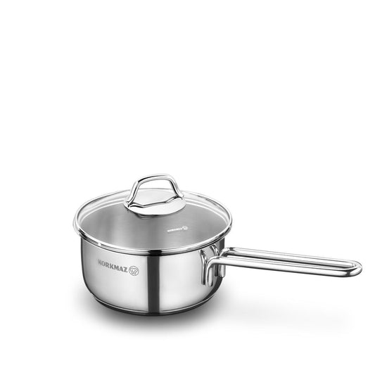 Korkmaz Perla Lidded Saucepan 16x8 cm / 1.6 l