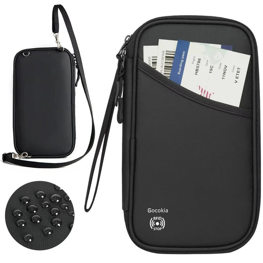 New Passport Travel Wallet Passport Holder Multi-Function Credit Card Package ID Document Multi-Card Storage Pack Clutch