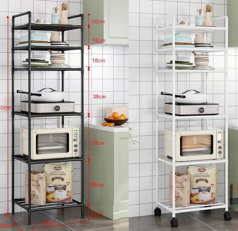 5 Tiers Kitchen Rack