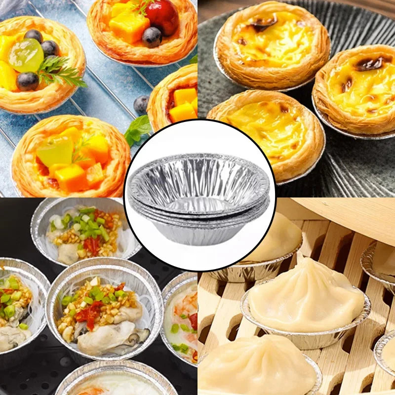 50pcs Foil Pie Pans