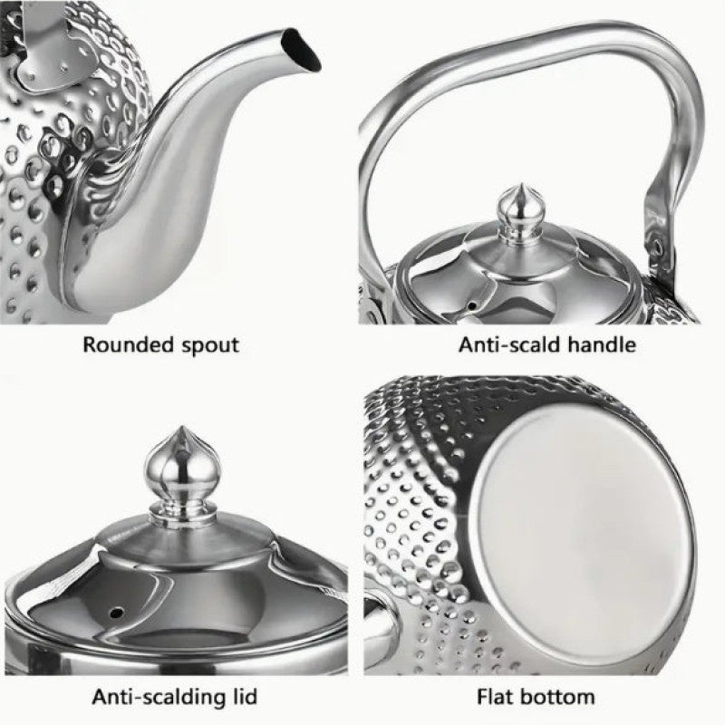 Stainless Steel Coffee Kettle – Precision Pour Gooseneck Design for Home Brewing | Adornia.pk