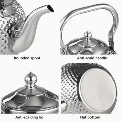 Stainless Steel Coffee Kettle – Precision Pour Gooseneck Design for Home Brewing | Adornia.pk