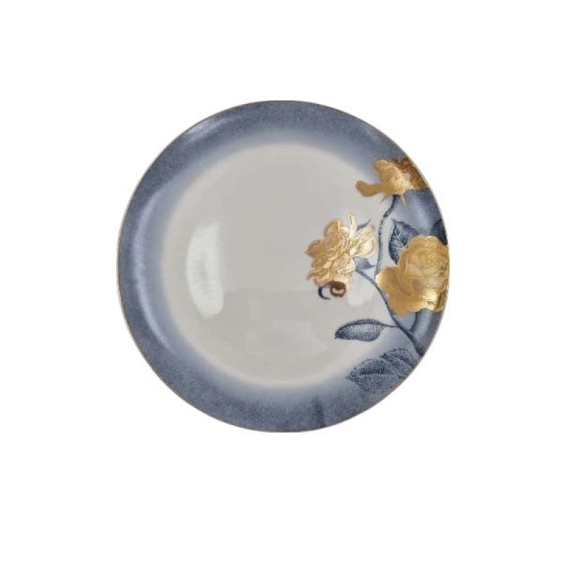 10.5 Inch Porcelain Single Plate Angela MK119 | Elegant Dinner Plate Adornia Pakistan