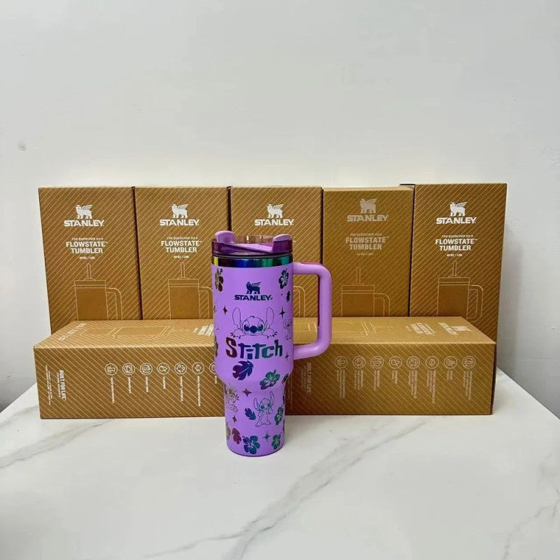 Stitch Island Breeze Tumbler – 40oz | Disney-Themed Drinkware