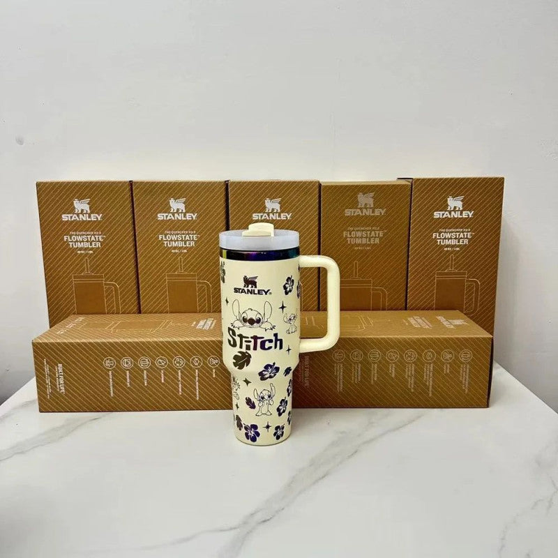 Stitch Island Breeze Tumbler – 40oz | Disney-Themed Drinkware