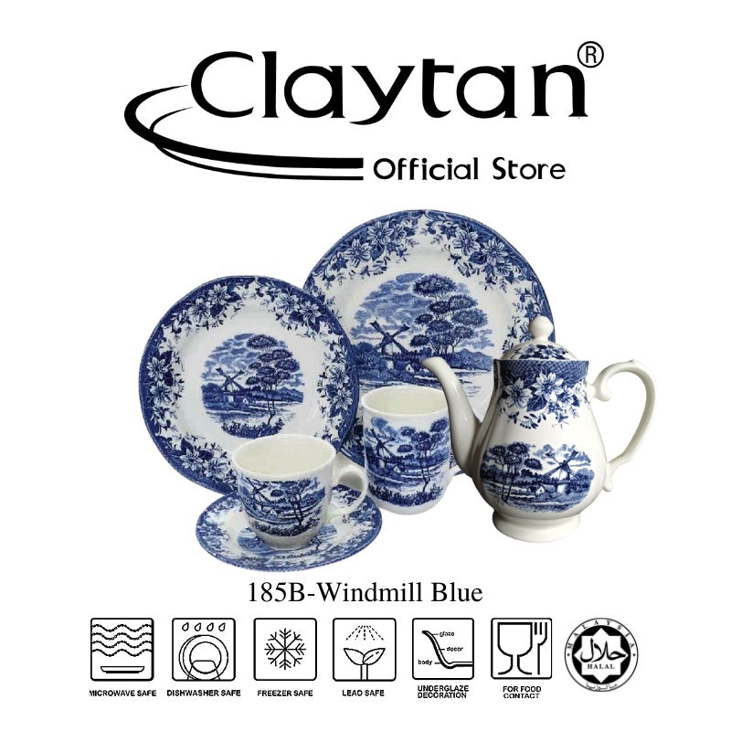 Claytan Complete Range Lead Safe Ceramic Tableware