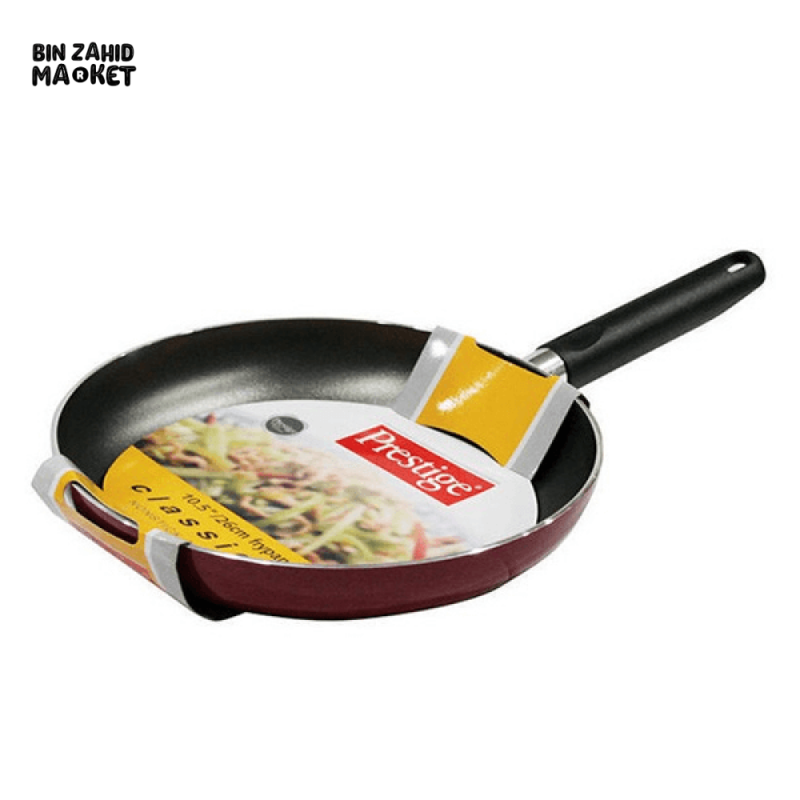 PRESTIGE CLASSIQUE FRYPAN 28CM – NON-STICK FLAT COOKING PAN FOR GAS & INDUCTION