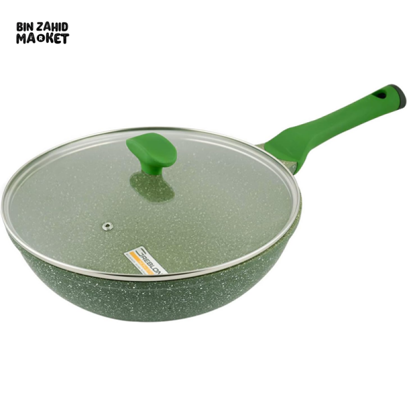 PRESTIGE GRANITE WOK PAN 32CM – NON-STICK DEEP FRYING & STIR-FRY COOKWARE