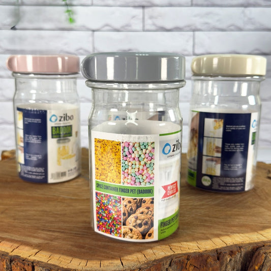 Smart Series Airtight Spice Jars by Ziba