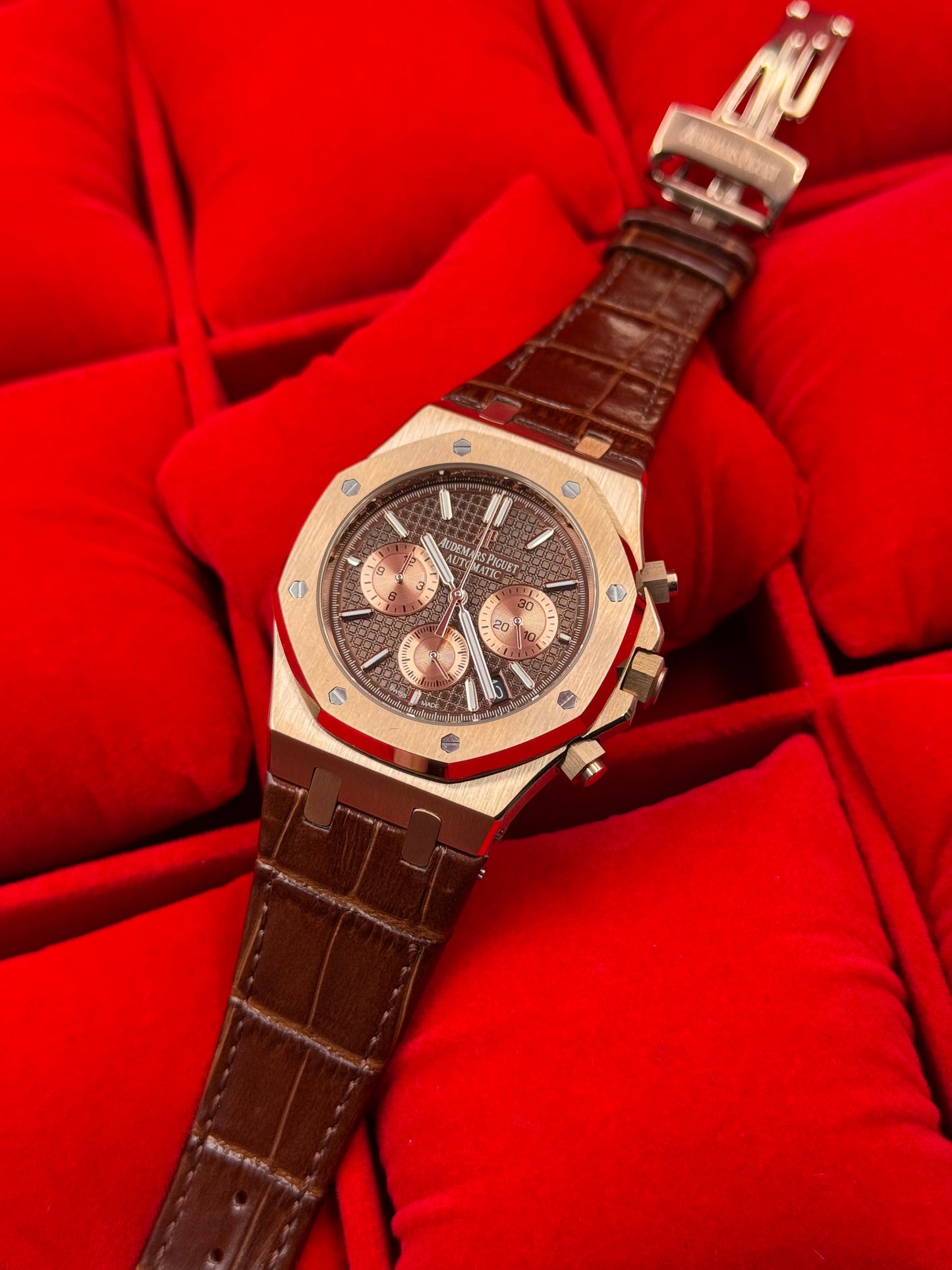 Audemars Piguet Brown |Strap | Chronograph