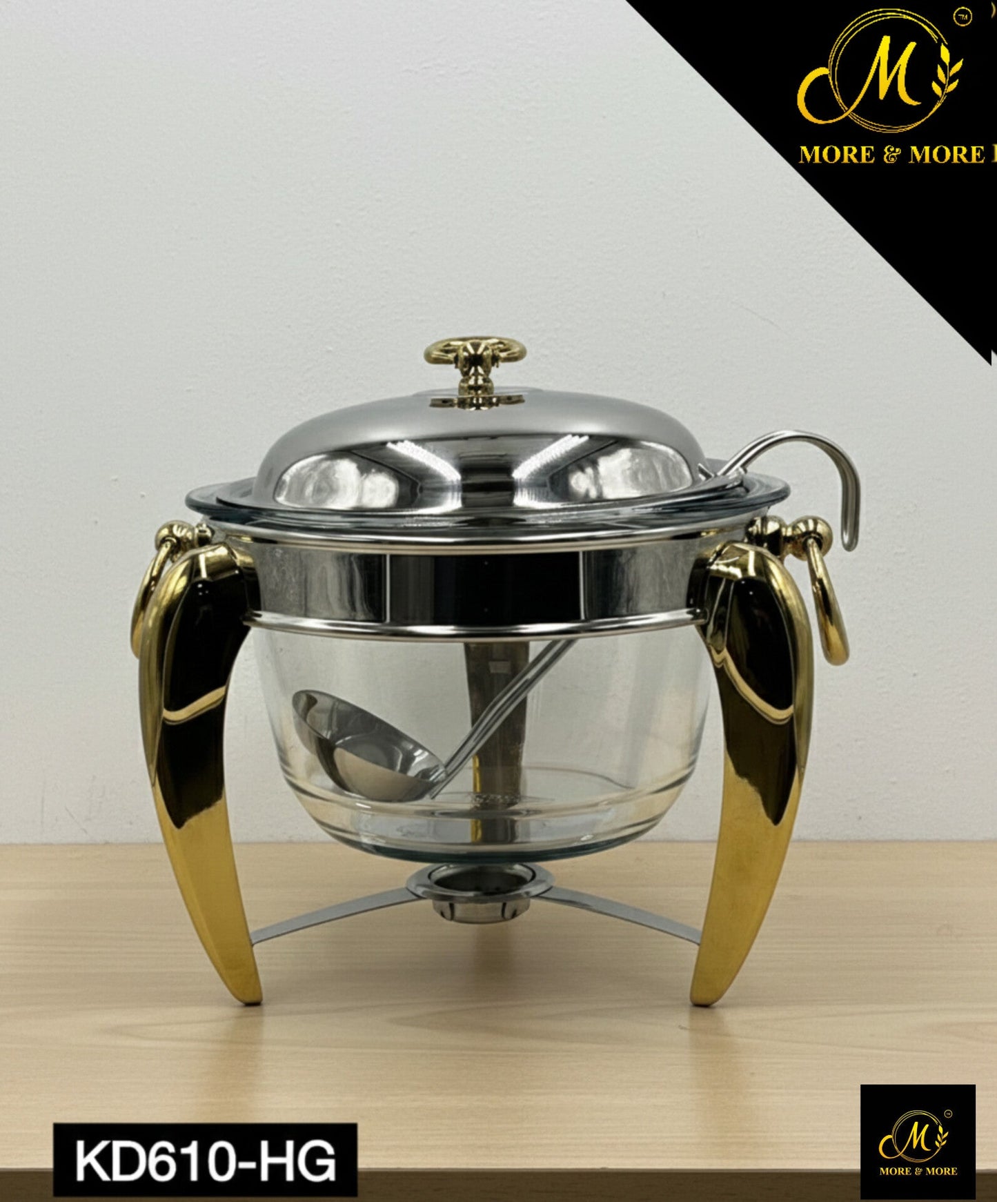 Food Warmer Bowl With Burner (Capacity: 4.0 Liter)