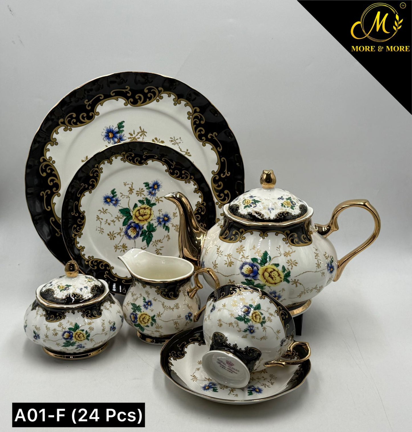 Royal Albert Style Tea Set – Design : A01-F