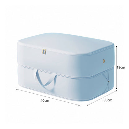 Ultra Space Saving Self Compression Storage Bags with Durable Handle – Large Capacity Organizers for Clothes & Bedding