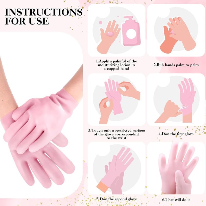 Moisturizing Silicon Gloves