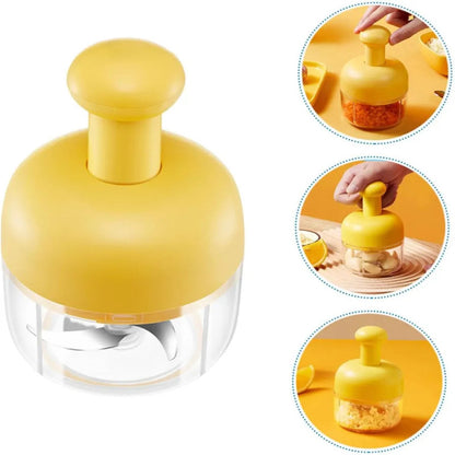 Manual Garlic Press Crusher Tool