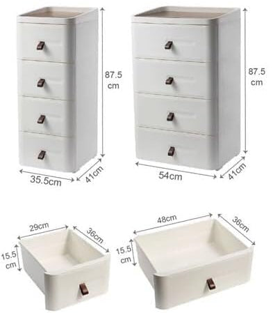 Bedside Table Portable Drawers