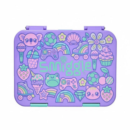 Smiggle 4 Grid Bento Lunch Box