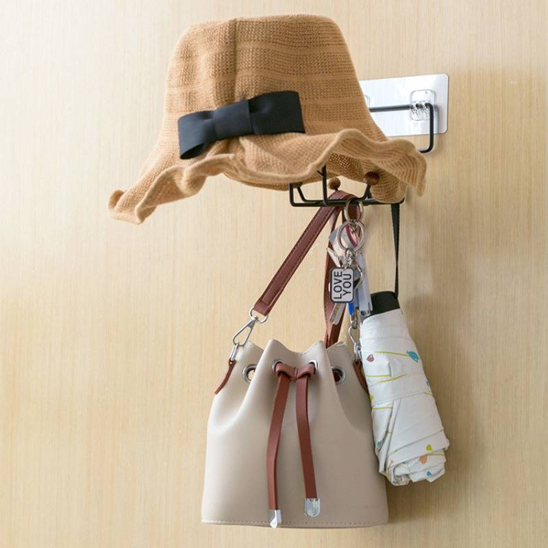 Multipurpose Wall Mounted Heavy Duty Storage Hook Organizer
