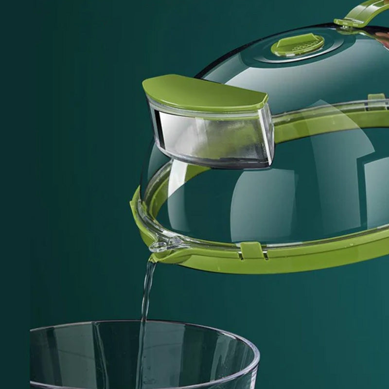 Microwave Splatter Cover With Water Steamer