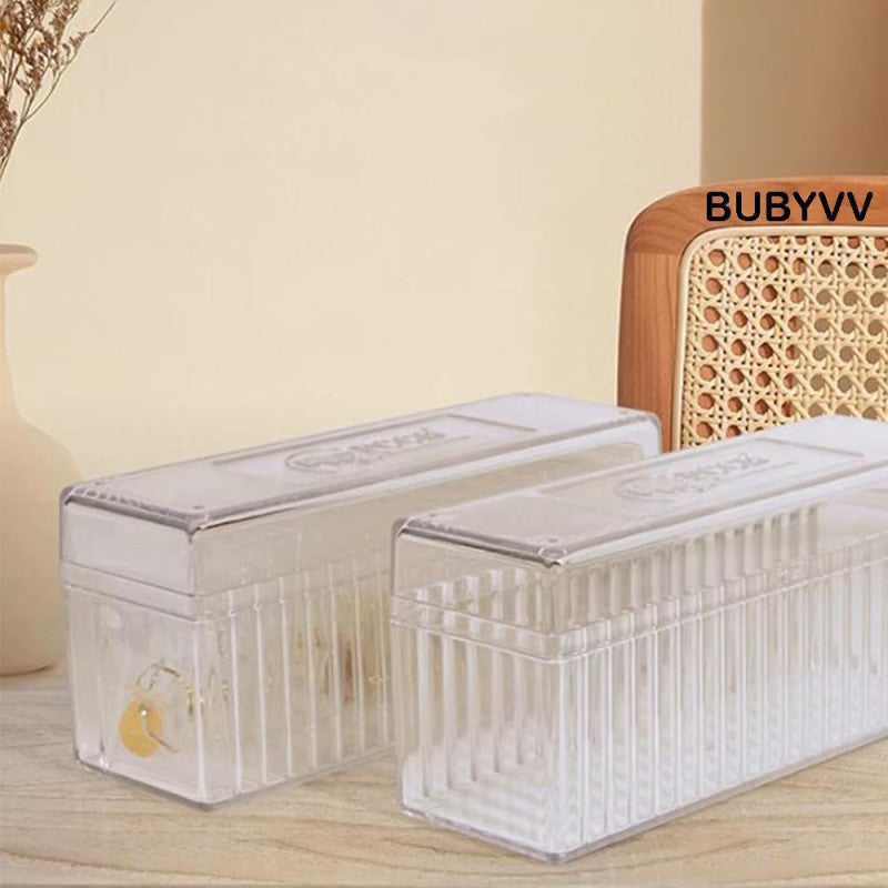 Acrylic Jewelry Box, Clear Jewelry Organizer Holder with 20 Portable Anti Tarnish Jewelry Bags for Earrings/Rings/Necklaces/Bracelet