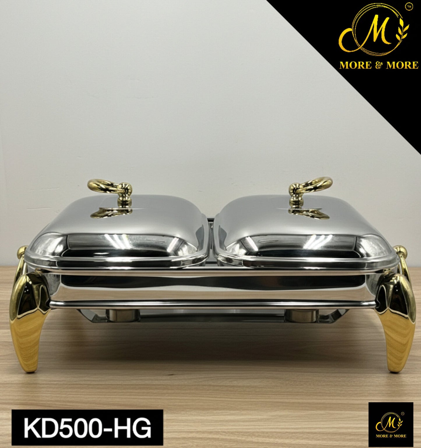 Food Warmer Dish With Burners (Capacity: 2x1.5 Liter)