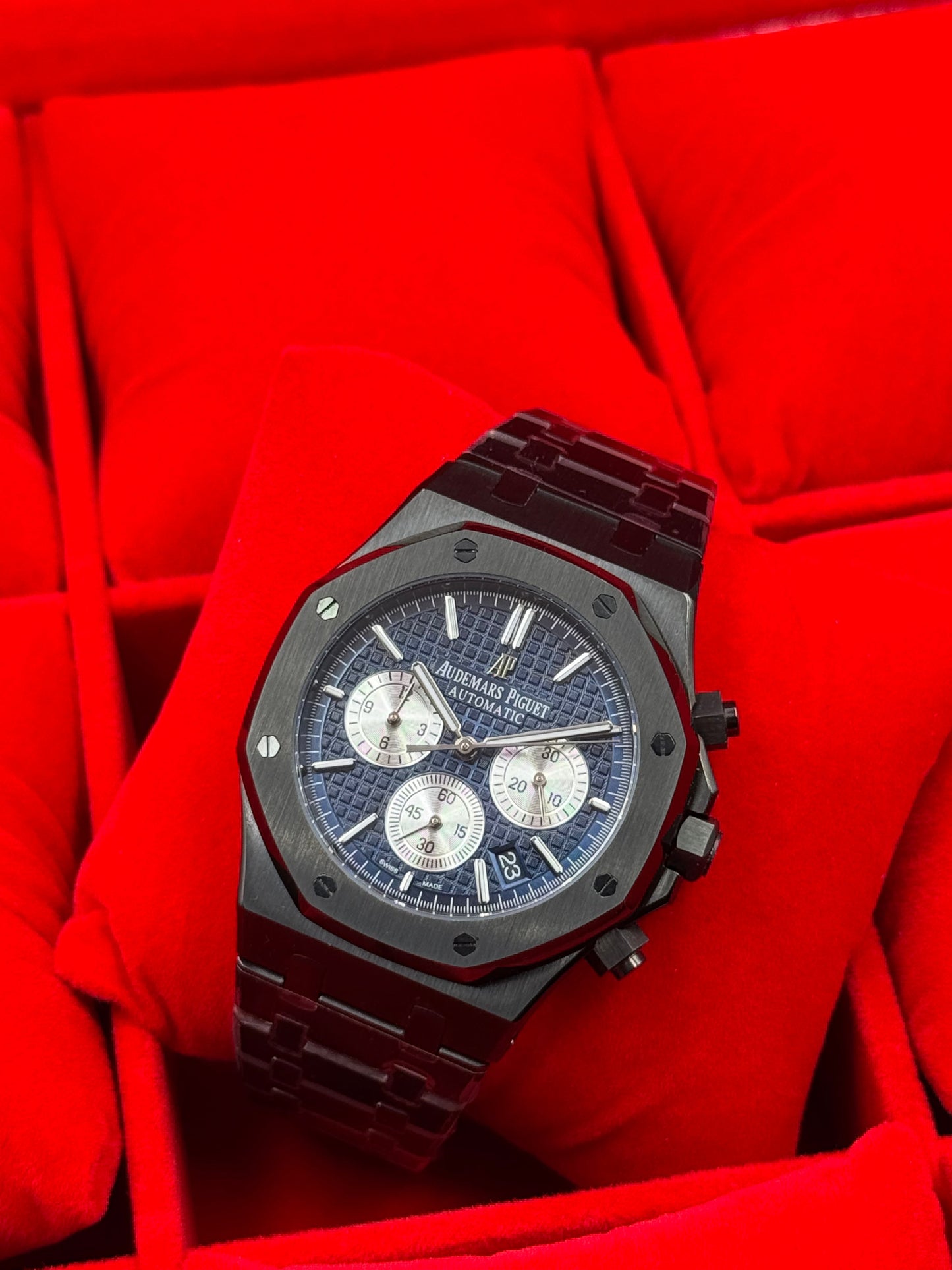 Audemars Piguet Black |Blue | Chronograph