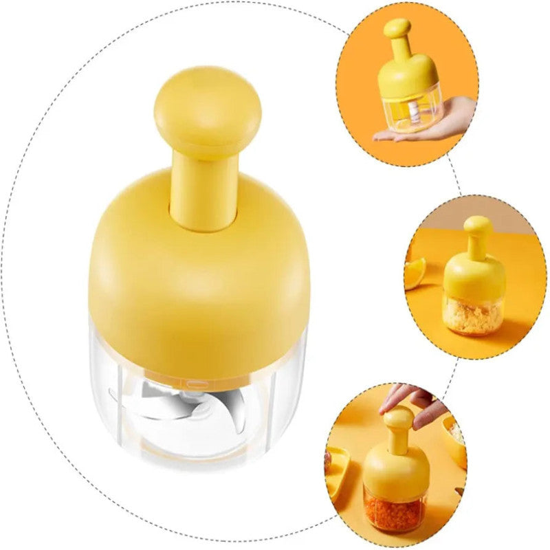 Manual Garlic Press Crusher Tool