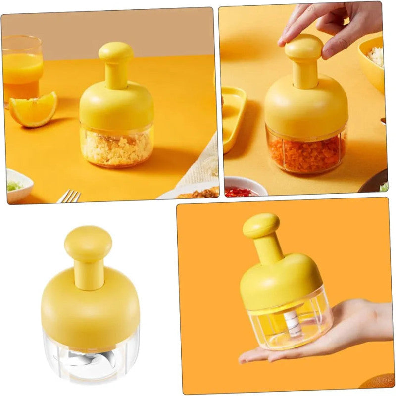 Manual Garlic Press Crusher Tool