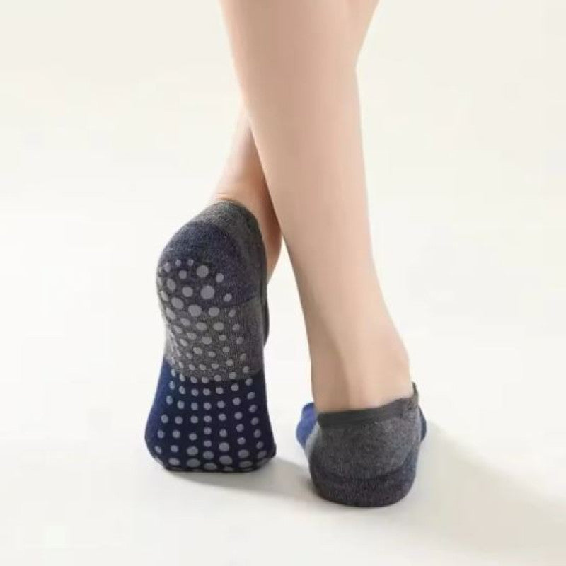 Women Anti-Slip Yoga Socks With Strip 1 Pair