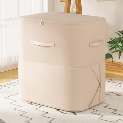 Ultra Space Saving Self Compression Storage Bags with Durable Handle – Large Capacity Organizers for Clothes & Bedding