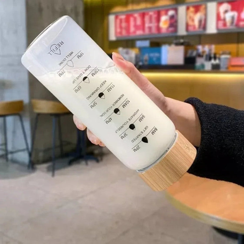 Time Marker Glass Bottle 1000ml