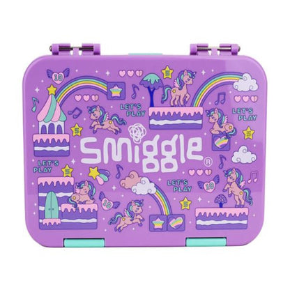 Smiggle 4 Grid Bento Lunch Box